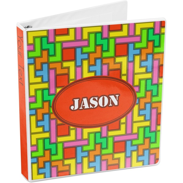 Tetromino 3-Ring Binder 3/4 - Main