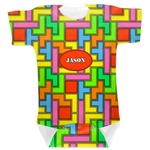 Tetromino Baby Bodysuit (Personalized)