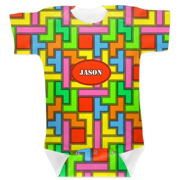 Custom Tetromino Baby Bodysuit (Personalized)