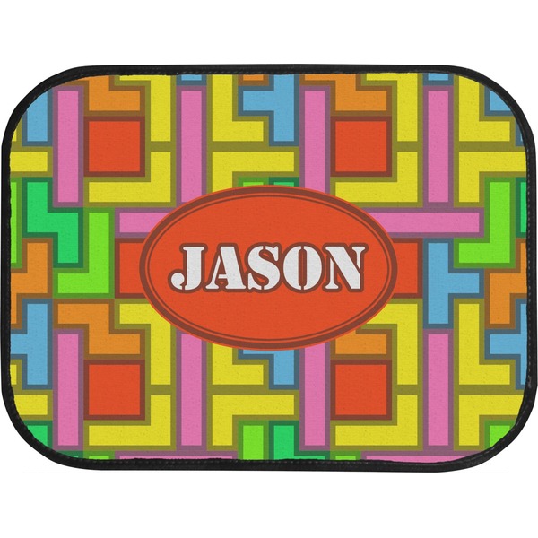 Tetromino Back Seat Car Mat