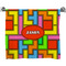 Tetromino Bath Towel (Personalized)