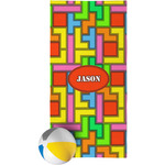 Tetromino Beach Towel (Personalized)