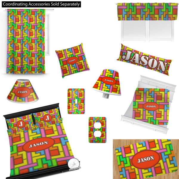 Tetromino Bedroom Decor & Accessories