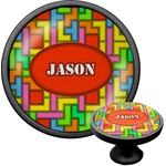 Tetromino Cabinet Knob (Black) (Personalized)