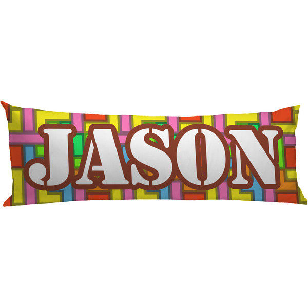 Custom Tetromino Body Pillow Case (Personalized)