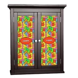 Tetromino Cabinet Decal - Custom Size (Personalized)