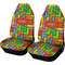 Tetromino Car Seat Covers (Set of Two) (Personalized)