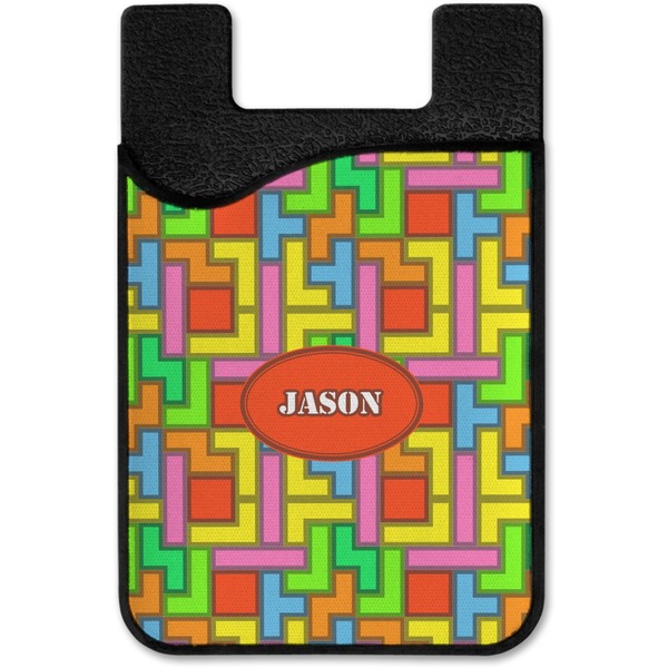 Tetromino Cell Phone Credit Card Holder