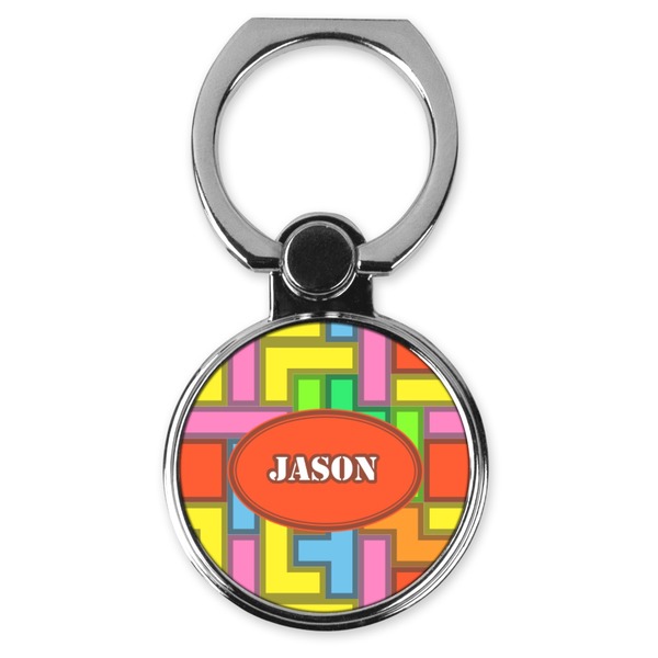Custom Tetromino Cell Phone Ring Stand & Holder (Personalized)