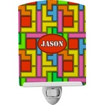 Tetromino Ceramic Night Light (Personalized)