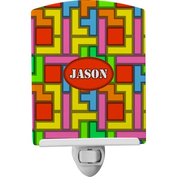 Custom Tetromino Ceramic Night Light (Personalized)