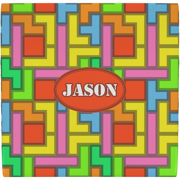 Custom Tetromino Ceramic Tile Hot Pad (Personalized)