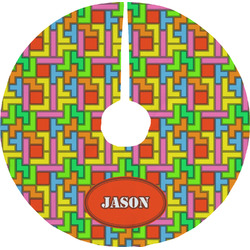 Tetromino Tree Skirt (Personalized)