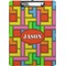 Tetromino Clipboard (Letter Size) (Personalized)