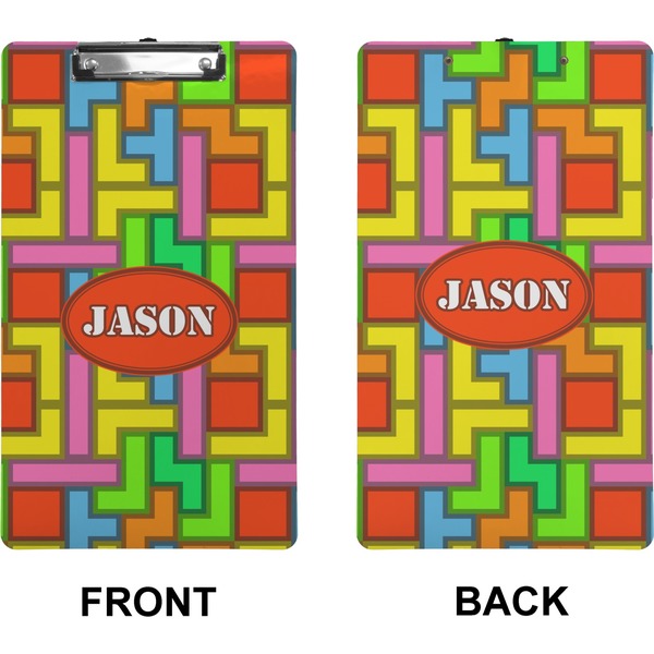 Tetromino Clipboard (Legal) (Front + Back)