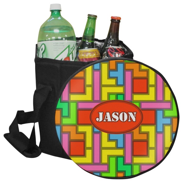 Custom Tetromino Collapsible Cooler & Seat (Personalized)