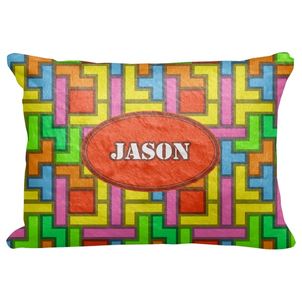 Custom Tetromino Decorative Baby Pillowcase - 16"x12" (Personalized)