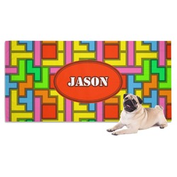 Tetromino Dog Towel (Personalized)