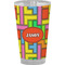 Tetromino Pint Glass - Full Color - Front View