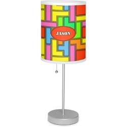 Tetromino Lamp with Drum Shade (Personalized)