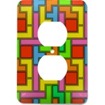 Tetromino Electric Outlet Plate