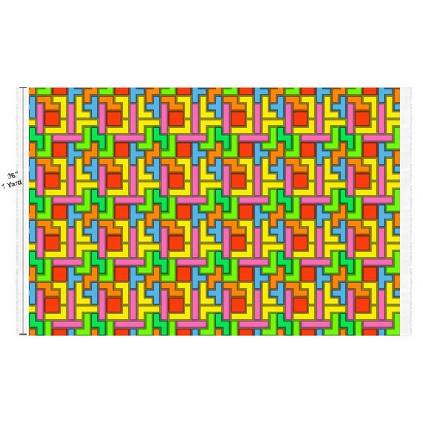 Tetromino Fabric Full Yard