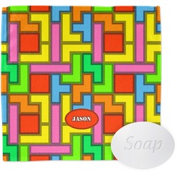 Tetromino Washcloth (Personalized)
