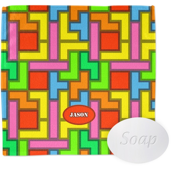 Custom Tetromino Washcloth (Personalized)