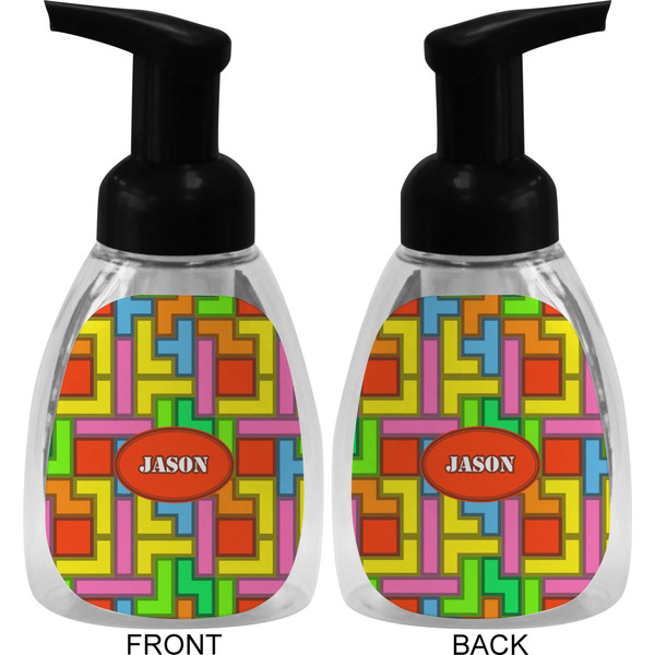 Tetromino Foam Soap Bottle (Front & Back)