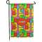 Tetromino Small Garden Flag - Single Sided w/ Name or Text