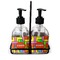 Tetromino Glass Soap & Lotion Bottles (Personalized)