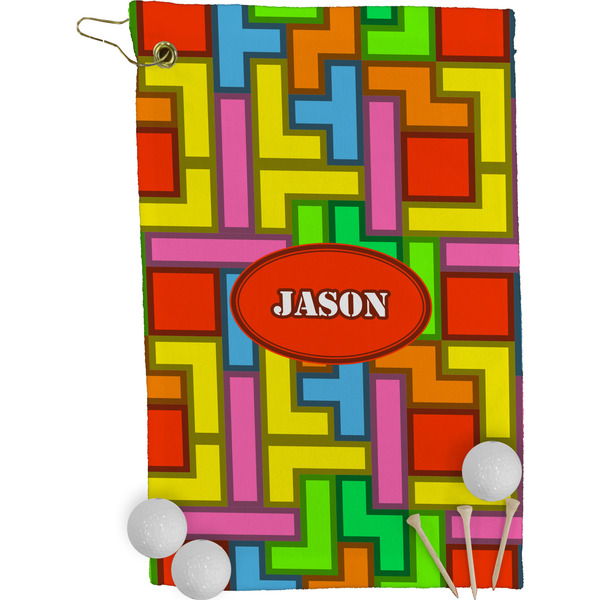 Tetromino Golf Towel (Personalized)