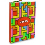 Tetromino Hardbound Journal - 5.75" x 8" (Personalized)