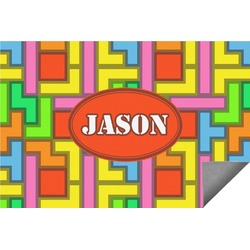 Tetromino Indoor / Outdoor Rug (Personalized)