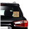 Tetromino Monogram Car Decal (On Car Window)