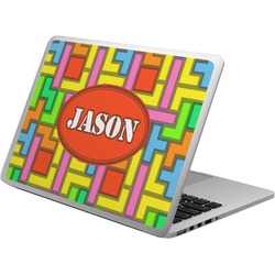 Tetromino Laptop Skin - Custom Sized (Personalized)