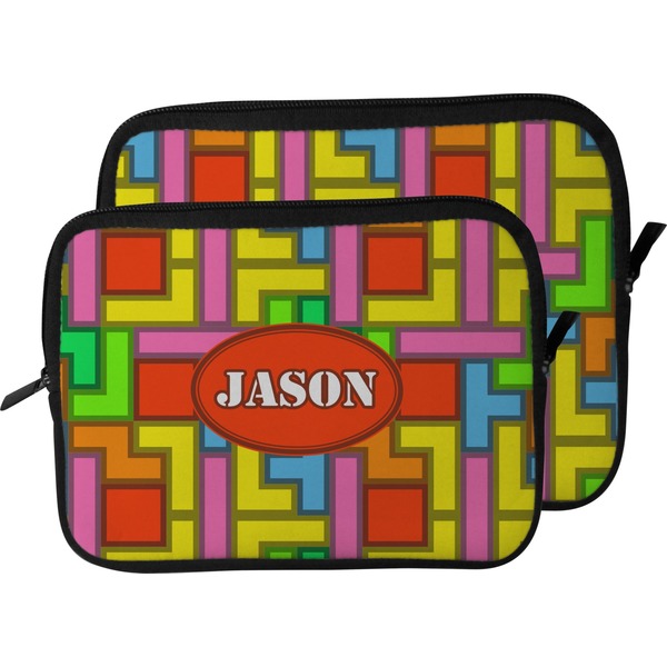 Tetromino Laptop Sleeve (Size Comparison)