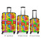 Tetromino Luggage Bags all sizes - With Handle