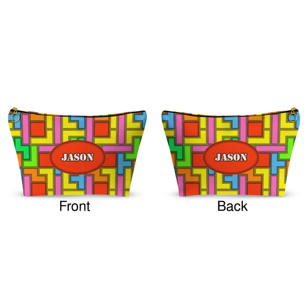 Tetromino Makeup Bag (Front and Back)