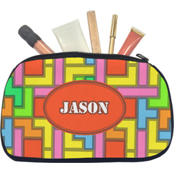 Tetromino Makeup / Cosmetic Bag - Medium (Personalized)
