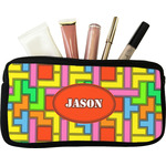 Tetromino Makeup / Cosmetic Bag - Small (Personalized)