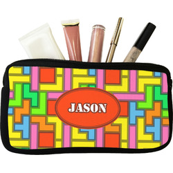 Tetromino Makeup / Cosmetic Bag (Personalized)