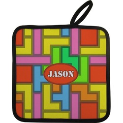 Tetromino Pot Holder w/ Name or Text