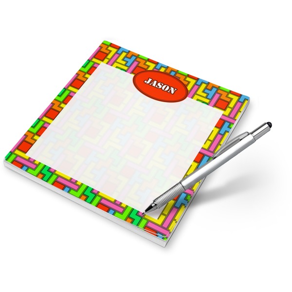 Custom Tetromino Notepad (Personalized)