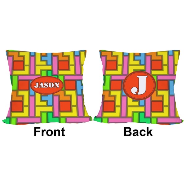 Tetromino Outdoor Pillow - 20x20