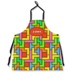 Tetromino Apron Without Pockets w/ Name or Text
