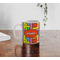 Tetromino Personalized Coffee Mug - Lifestyle
