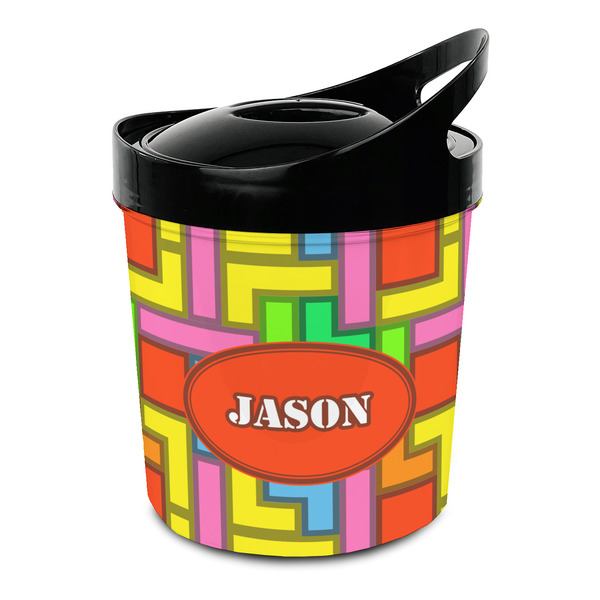 Custom Tetromino Plastic Ice Bucket (Personalized)