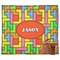 Tetromino Outdoor Picnic Blanket (Personalized)