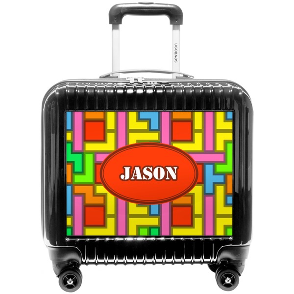 Custom Tetromino Pilot / Flight Suitcase (Personalized)